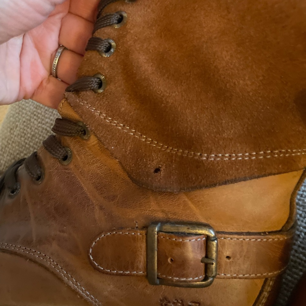 Taos Crave Tan Leather Boots - Picture 4 of 5